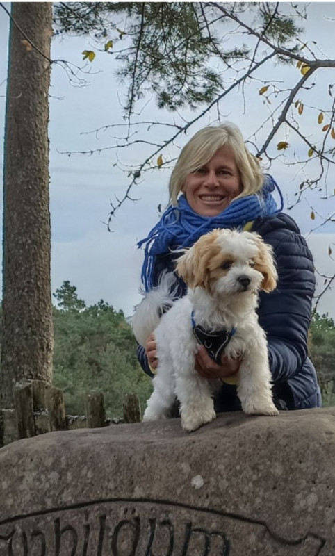 Das bin ICH und Hund LIA !